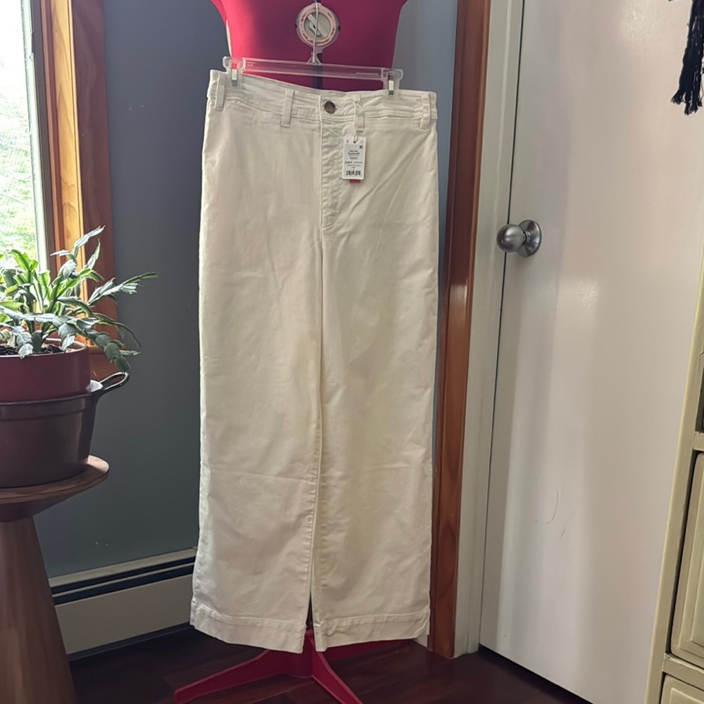 Marine Layer Women's Cream Chinos